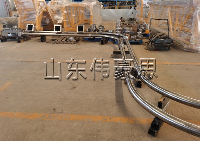 磷酸鈣管鏈?zhǔn)捷斔蜋C 粉料管鏈輸送機