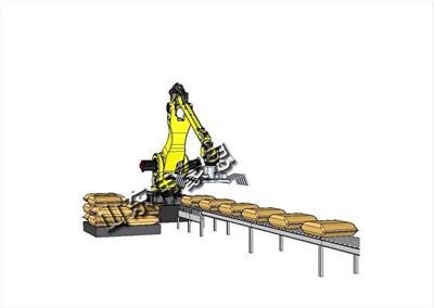 袋式機(jī)械手拆垛機(jī)具有自動(dòng)化程度高、運(yùn)行成本低的特點(diǎn)