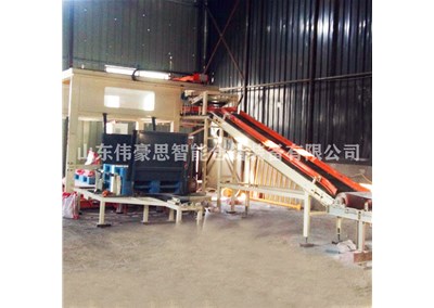 沙子全自動(dòng)碼垛機(jī) 高位碼垛機(jī)工作現(xiàn)場