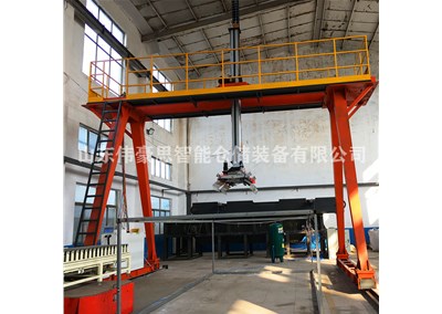 25KG活性炭裝車(chē)機(jī)器人 全自動(dòng)裝車(chē)機(jī)工作視頻