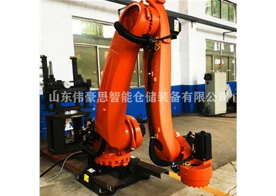 磚頭機械手碼垛設(shè)備現(xiàn)場 全自動碼垛機器人工作流程