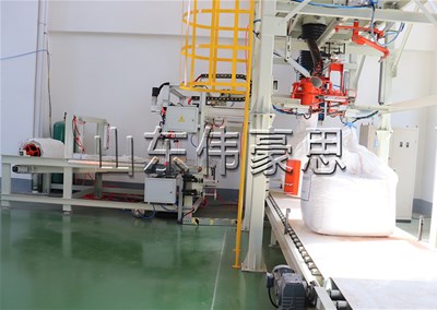 石膏粉全自動(dòng)噸袋包裝機(jī)的工藝流程是什么？