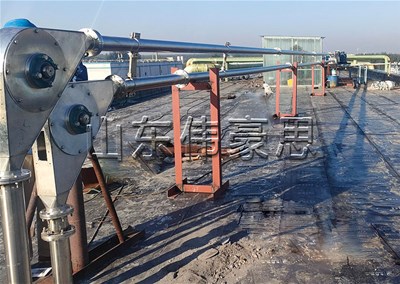 煤粉管鏈?zhǔn)捷斔拖到y(tǒng) 管鏈粉體輸送機(jī)定制