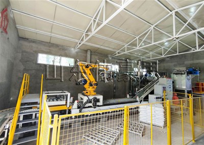 碳銨肥料拆包機(jī)器人 全自動(dòng)破袋機(jī)非標(biāo)定制